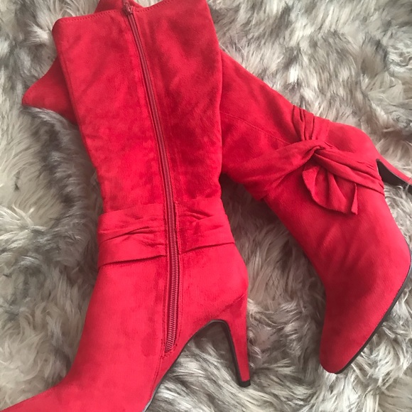 ❤️❤️ Red  boots ❤️❤️ - Picture 3 of 6